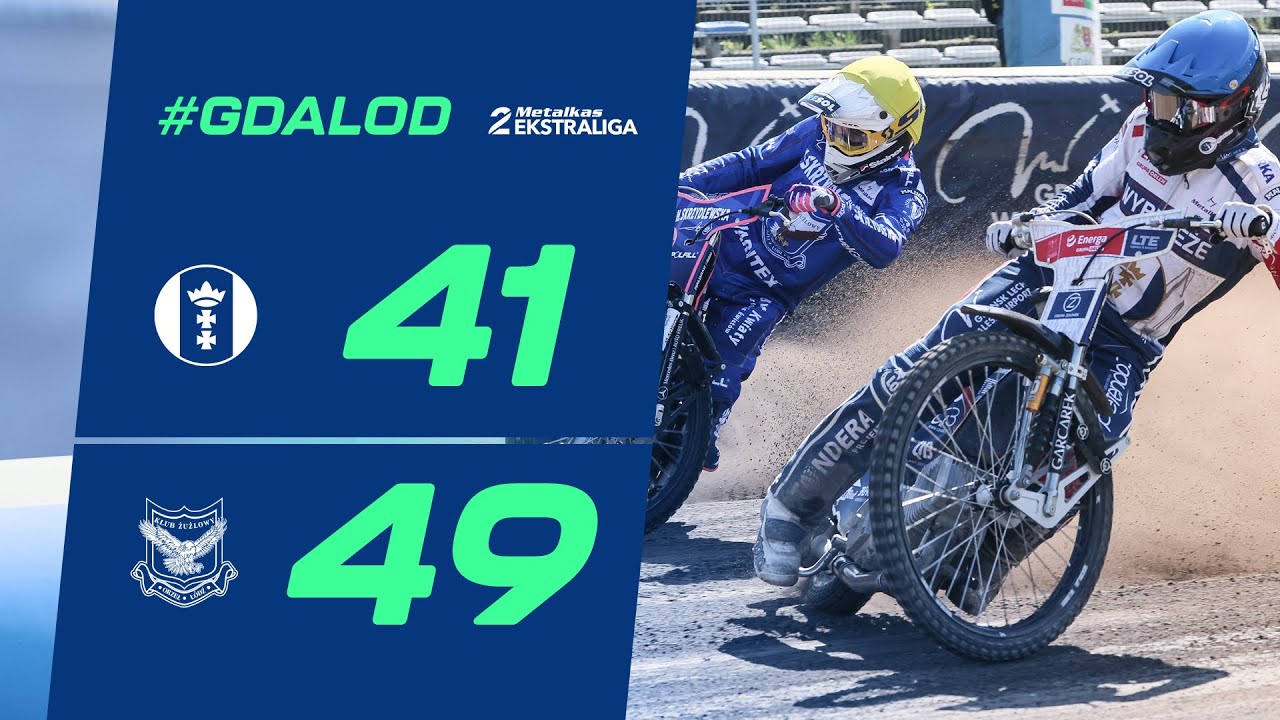 Zdeterminowane Orły z pierwszymi punktami. Gdańszczanie bez wyrazu (skrót 