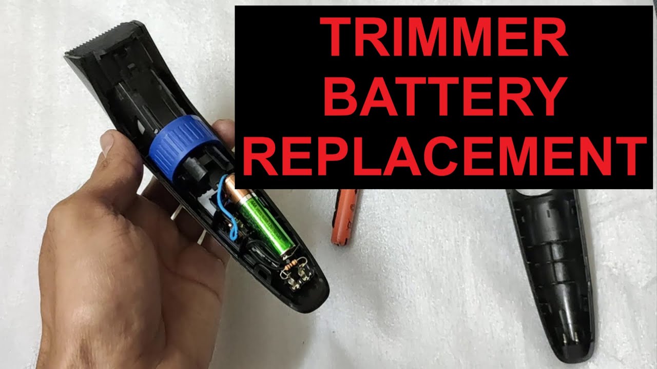 How To Change Battery Of Philips Trimmer (Qt4011) At
