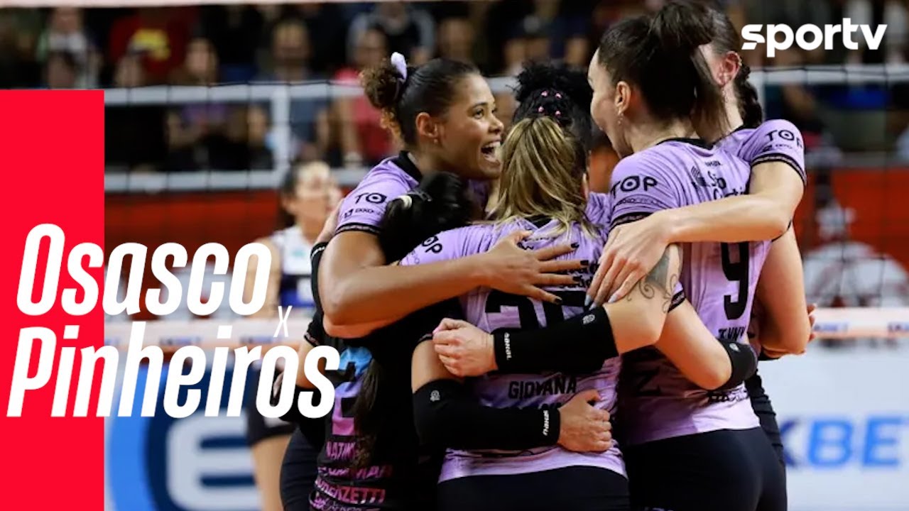 CAMPEONATO PAULISTA FEMININO DE VOLEI - SEMIFINAL JOGO 2 - PINHEIROS X  OSASCO 