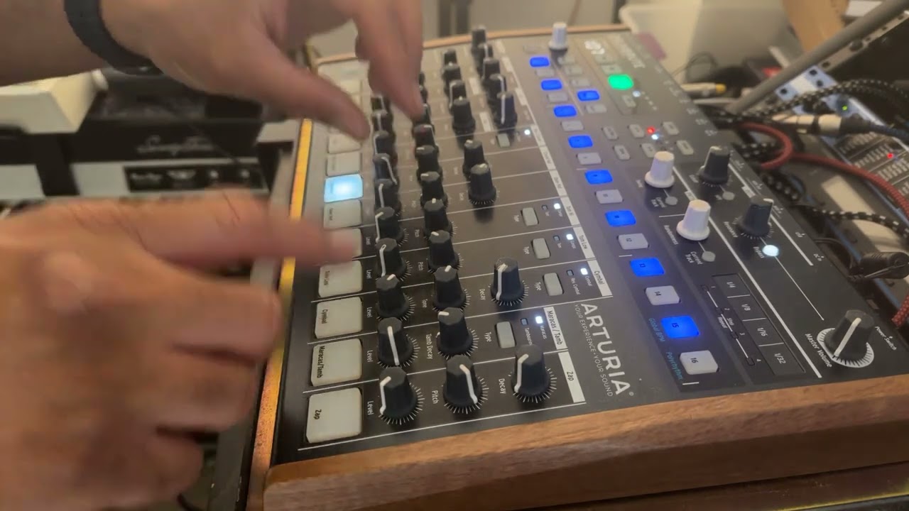 Arturia DrumBrute Demo - item is for sale on Reverb - YouTube