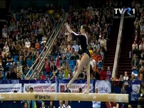 Larisa Iordache - campioană europeană la bârnă