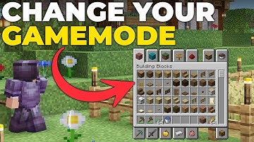 How To Change Your Gamemode in Minecraft (Java & Bedrock)