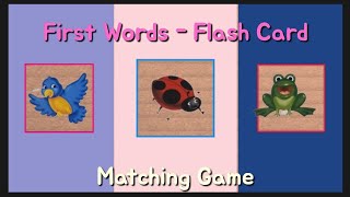 Flashcards For Toddlers | Matching Card Game For Kids | Baby Learning Video @MAHAMA-FORKIDS screenshot 2