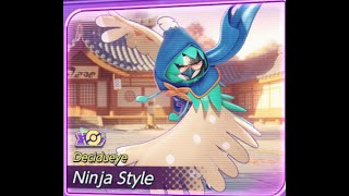 Pokémon UNITE Ninja Style Decidueye Holowear Effects