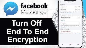 How To Turn Off End To End Encryption on Facebook Messenger (Step By Step)