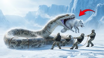Arctic Rescue: Tropical Python Hunts Arctic Fox – An Animal Survival Story Beyond Belief