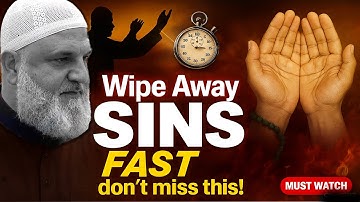 This Dua Erases All Your Sins in Minutes! 😱 Ustadh Mohamad Baajour #motivation #ustadhmohamadbaajour
