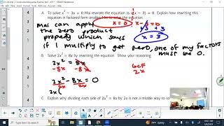 Unit 7 Study Guides - Solving Quadratic Equations