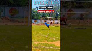 Crazy Shooting & Heading Practice || Brombha Roy🔥 Big Player⚽ || #minifootball #shorts #status #yt