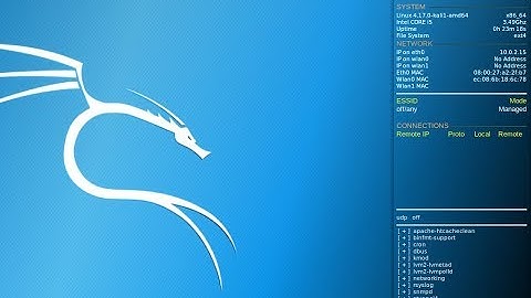 Conky installation and configuration in Kali Linux
