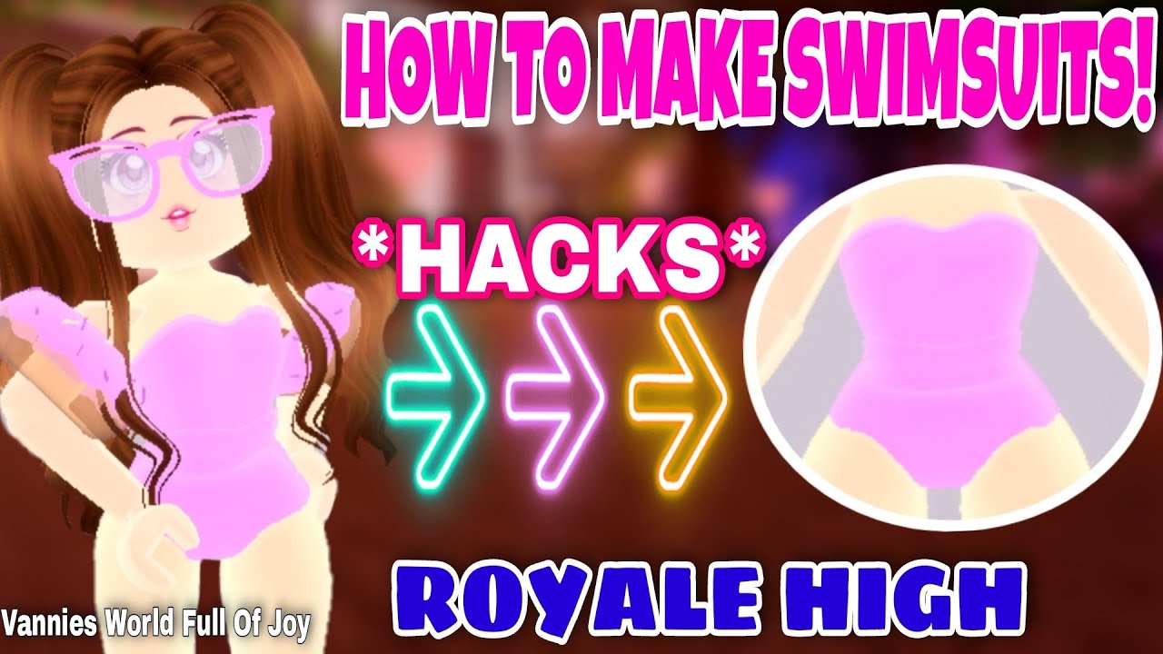 😱🩱👙HOW TO MAKE SWIMSUITS FOR ROYALE HIGH ROYALE HIGH TUTORIALS