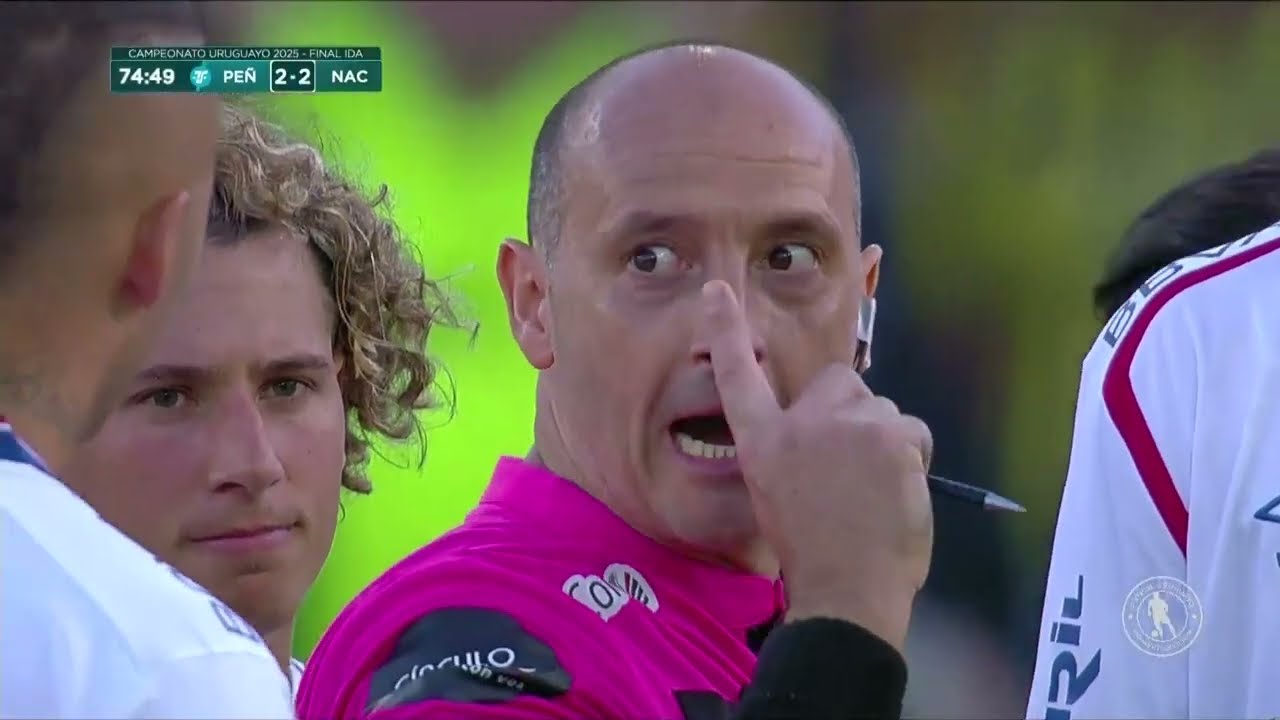 Peñarol 2-2 Nacional - Final ida - Campeonato Uruguayo 2025