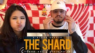 D-Block Europe (Young Adz x Dirtbike LB) - The Shard | REACTION to UK RAP GRM Daily