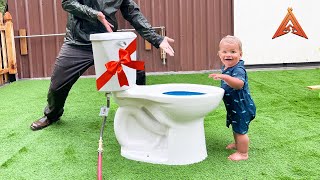 Giving My Toddler a Toilet for His 1ST Birthday