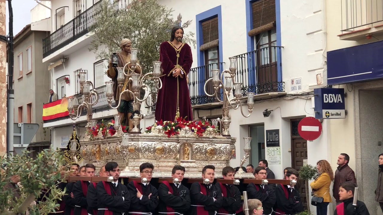 Jesús Cautivo en su Prendimiento. Procesión de El Paso. Campo de Criptana. Viernes Santo 2018.