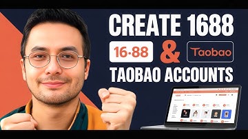 How to Create 1688 and Taobao Accounts (2025)