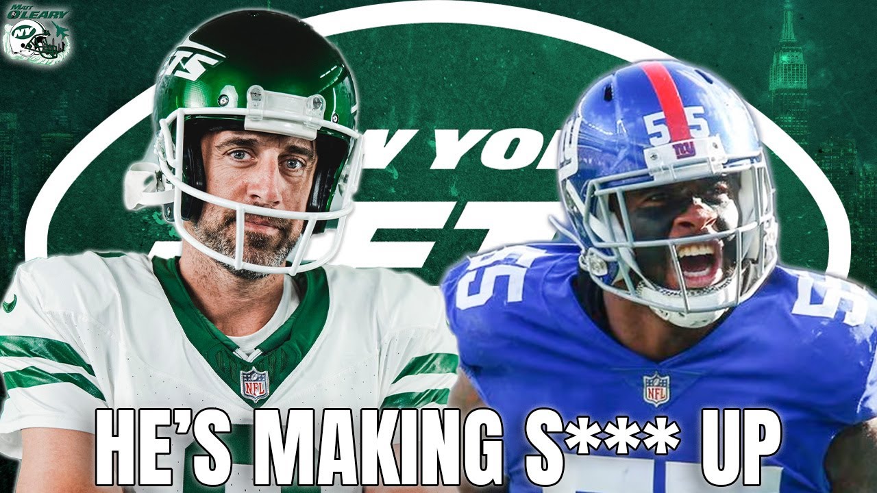 Aaron Rodgers CLAPS BACK at Jihad Ward | New York Jets vs New York Giants BEEF