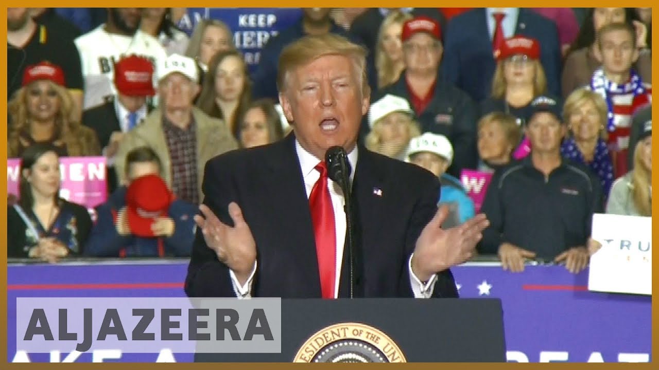 🇺🇸 ترامب يتجاهل عشاء مراسلي البيت الأبيض في تجمع انتخابي بولاية ميشيغان | الجزيرة الإنجليزية