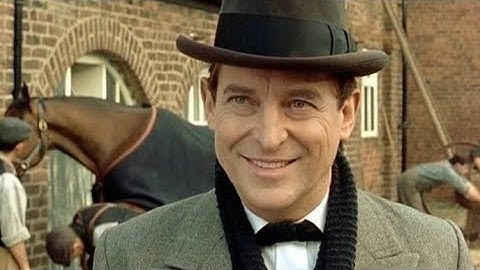 Sherlock Holmes - Jeremy Brett. His farewell bow...