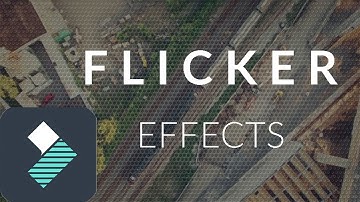 Filmora 9 Tutorial - Flicker Effects - How to Edit video - Technical MR