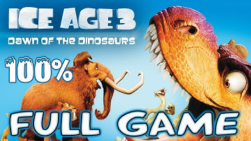 Ice Age 3: Dawn of the Dinosaurs FULL GAME 100% Longplay (PS3, X360, Wii, PS2, PC)