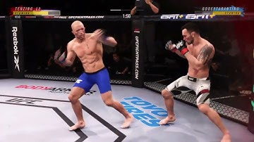 EA SPORTS UFC 4 ONLINE- TOP MOMENTS, KNOCKOUTS, AND SUBMISSIONS! (Part one)