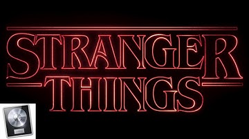Stranger Things Theme w/Logic Stock Plugins