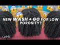 New Wash and Go Routine for Low-Porosity Curls 😬