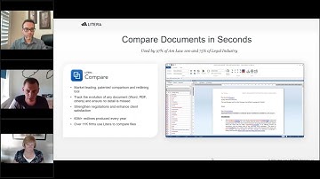 Redline Revolution Webinar Snippet: Litera Compare