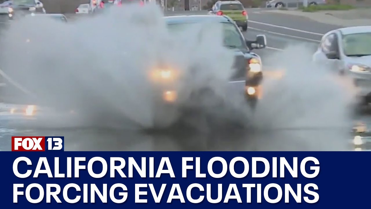 Most of California under flood watch - YouTube