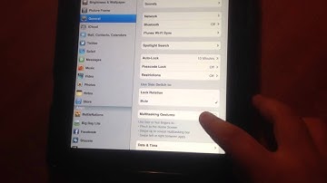 How To Activate Multitasking Gestures on the iPad 1