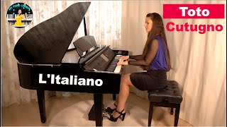 L'italiano (Lasciatemi Cantare) Toto Cutugno piano cover with lyrics by Marina Kirova