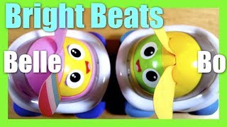 Fisher Price Bright Beats Buggies Beat Belle and Beat Bo Cars Toys Glow Lights