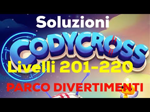 Soluzione Codycross Puzzle Cruciverba PARCO DIVERTIMENTI - Gruppi 201-220