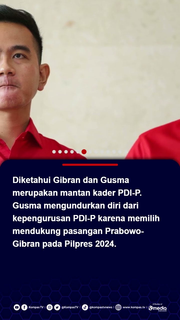 Kala Gibran Singgung Pemecatannya dari PDI-P, Sebut Senasib dengan Pimpinan Pemuda Katolik #gibran