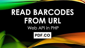 How to Read Barcode from URL Asynchronously in PHP