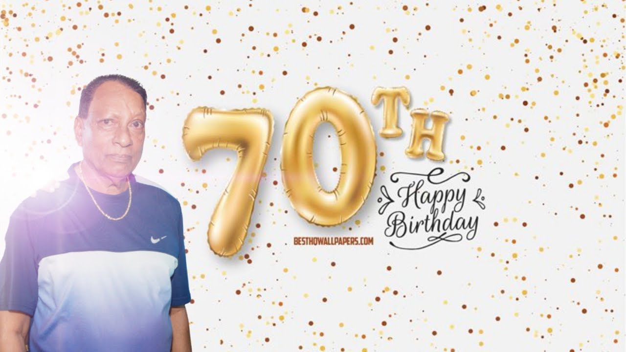 VERJAARDAG VAN KANCHANPERSAD BHAWANIE |70 JAAR