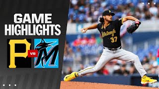 Pirates vs. Marlins Game Highlights (3\/30\/24) | MLB Highlights