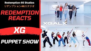 XG - PUPPET SHOW (Dance Practice) (Redemption Reacts)