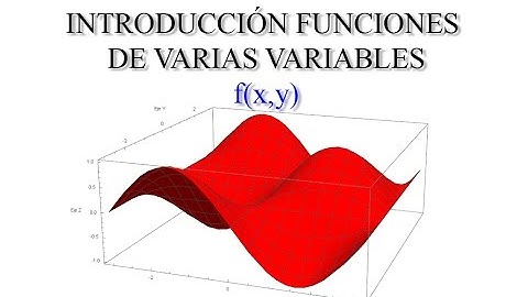 Matemáticas universitarias: introducción funciones varias variables