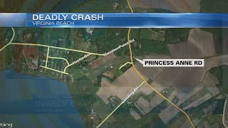 Woman killed, another person seriously injured in crash on Princess Anne Road in VB