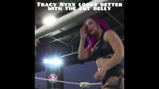 Women Wrestler Tracy Nyxx’s Nice Fat Belly Showcase Video 