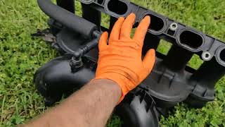 2007 BMW X3 how to change the starter and intake manifold gaskets