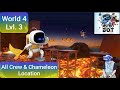 Astro Bot VR PS4 Playthrough World 4 - Lvl 3 Hot Sauce (All Crew &amp; Secret Chameleon Location)