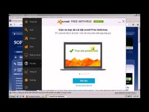 Hướng dẫn cài đặt, kích hoạt avast! Free Antivirus với key bản quyền đến năm 2095