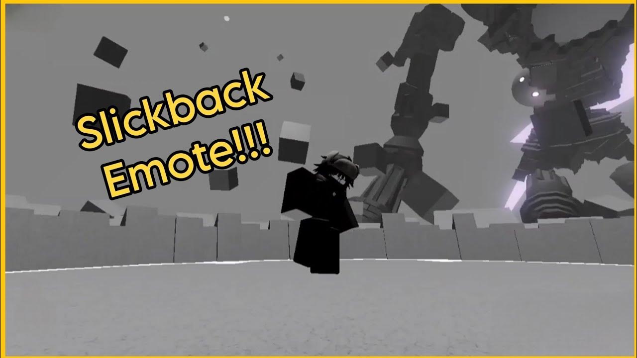 Slickback Emote Item Asylum YouTube