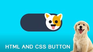 Information Awesome Dog 🐕 Face Button 🔘 Style Using Html and CSS3 Guide