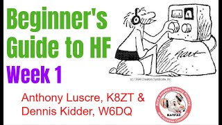 Beginner's Guide to HF Amateur Radio- Week 1- HF Bands, Modes, Making Contacts & HF Activities