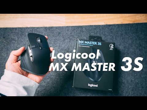 Logicool MX MASTER3Sレビュー！静音化とOPTIONS+に対応してさらに死角なし【359】 - YouTube