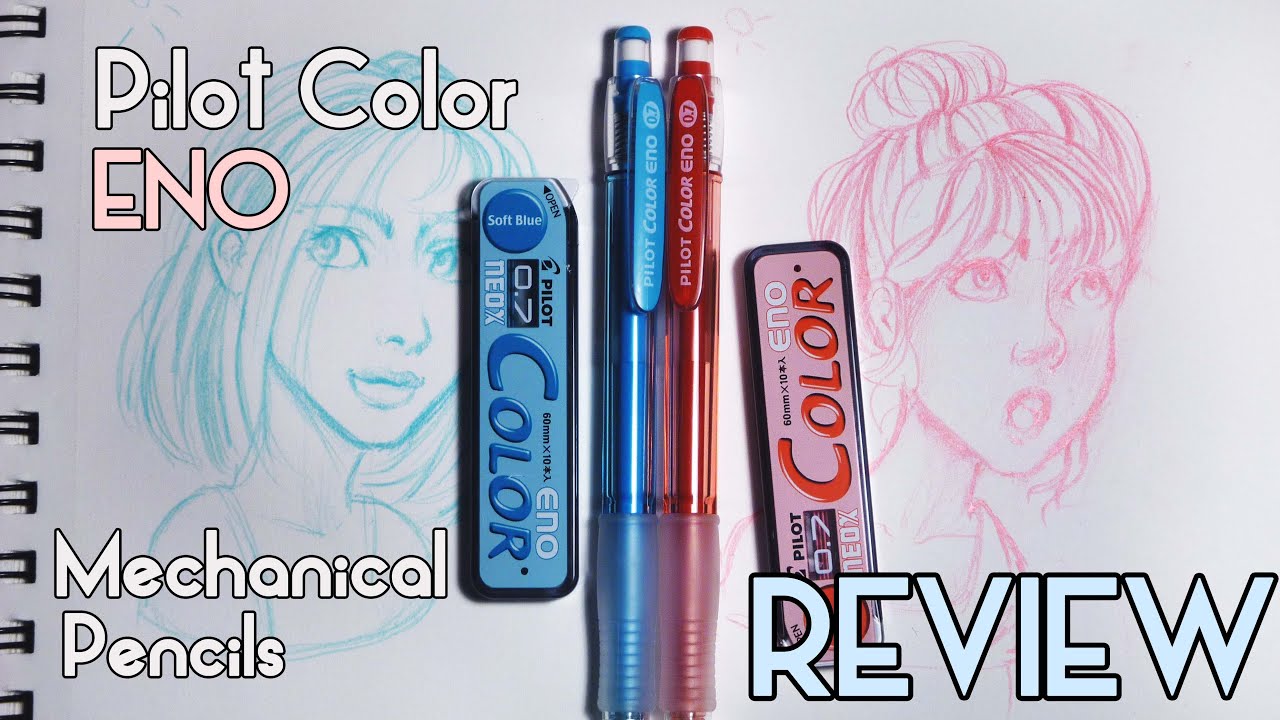 Sketching in Colour: Pilot Color Eno vs. Prismacolor Col-erase Review 
